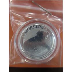 2 x Low mintage 2012 Perth Mint Koala coins