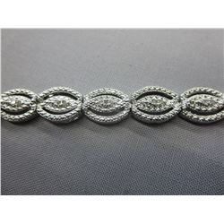 New - Ladies 1/4 CT Diamond bracelet