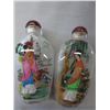 Image 2 : 2 Chinese glass snuff bottles