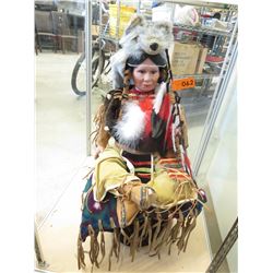 Collectable "Indian" doll by Nanci