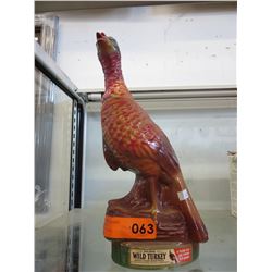 Collectable Wild Turkey Bourbon decanter