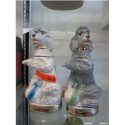2 Beam's Trophy collectable decanters