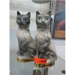 2 Beam's Trophy collectable decanters