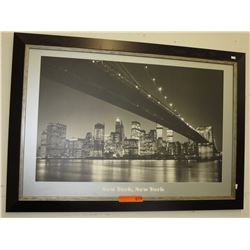 Framed print of New York
