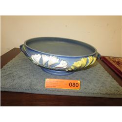Vintage Roseville handled bowl - Freesia motif