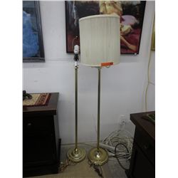 2 Floor standing lamps - used