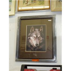 Framed print: "Indigo" by Dave Merrick