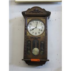 Brentwood 31 Day pendulum wall clock