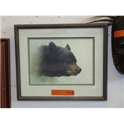 Framed Michael Dumas print