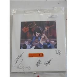Autographed concert photo - Doobie Brothers