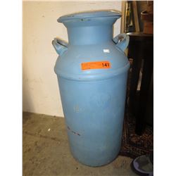 Blue Milk Can