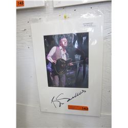 Autographed concert photo - Boz Skaggs