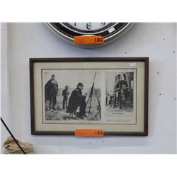 Framed print of Sitting Bull