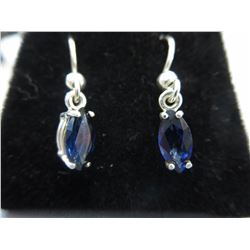 New 1.44 CTW Sapphire Earrings