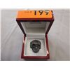 Image 2 : Mans Oxidized Black Stainless Steel Ring