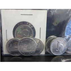 20 x 1967 Canada Centennial Rabbit Nickels