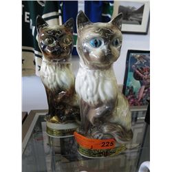 2 Beam's Trophy collectable decanters