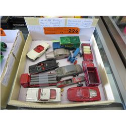 1960's Die cast cars - Matchbox, Husky - 12 pieces