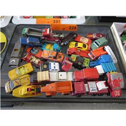 30 Matchbox & scale model cars