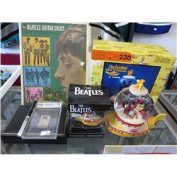 6 Beatles collectibles in very nice condition