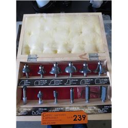 New Craftsman Router bit set