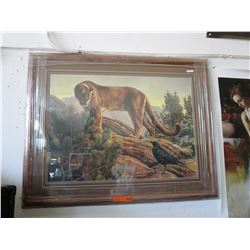 Framed print: "Curiosity" by Kalon Baughan