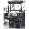 Image 1 : Deep plastic utility shelf - used