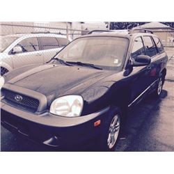 2004 Hyundai Santa Fe - Black