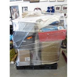 Skid of misc. household goods - used