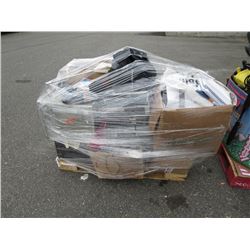 Skid of used household goods & electronics