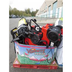 Skid of pressure washers - store returns