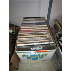 Vintage LP records - approximately 50