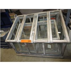 Vintage 4 piece mini greenhouse