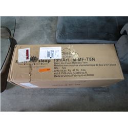 NEW - Twin size 8" foam mattress