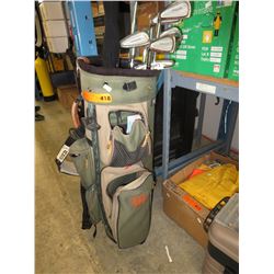 Used golf bag & clubs