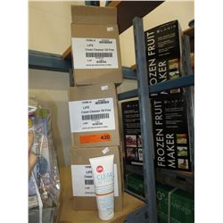 3 Boxes of oil free cream cleanser