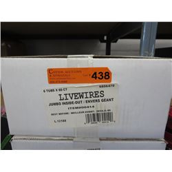 Case of Livewires Jumbo Inside-Out candy