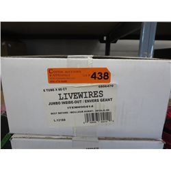 Case of Livewires Jumbo Inside-Out candy
