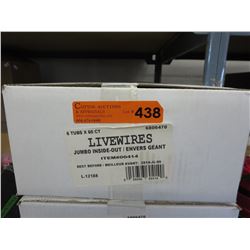 Case of Livewires Jumbo Inside-Out candy