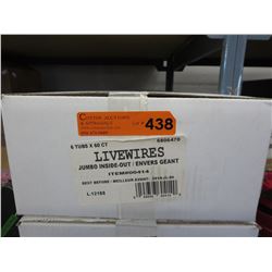 Case of Livewires Jumbo Inside-Out candy