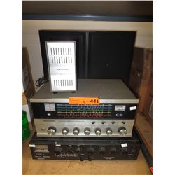 Realistic & Panasonic stereo equipment