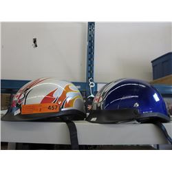 2 Helmets - used