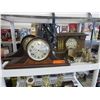 Image 1 : Vintage mantle clocks & clockworks