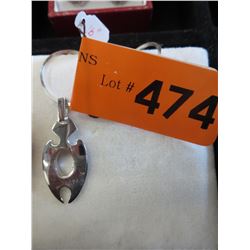 Sterling Silver amulet/pendant with 16" chain