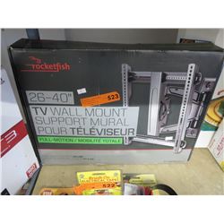 Full motion TV wall mount 26-40"
