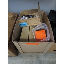 Antiperspirant, orange sticks, trinket boxes