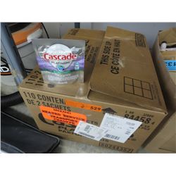 Case of Cascade dishwasher samples