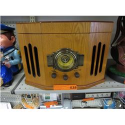 Technosonic record player/cassette deck