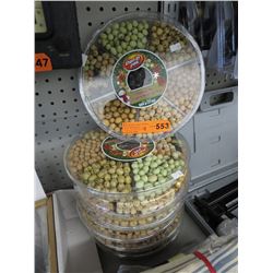 7 Trays of Snowball mix nuts