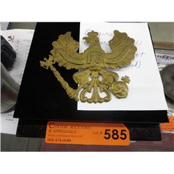 Original German WWI helmet plate